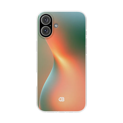 Radiant Contour · Lite Phone Case for iPhone ·  Orange