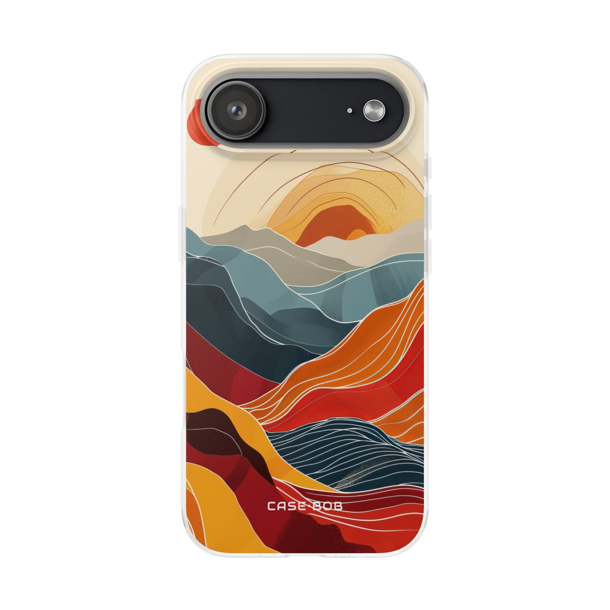 Sunlit Ridges iPhone 17 Air Case - Soft - CASE•BOB