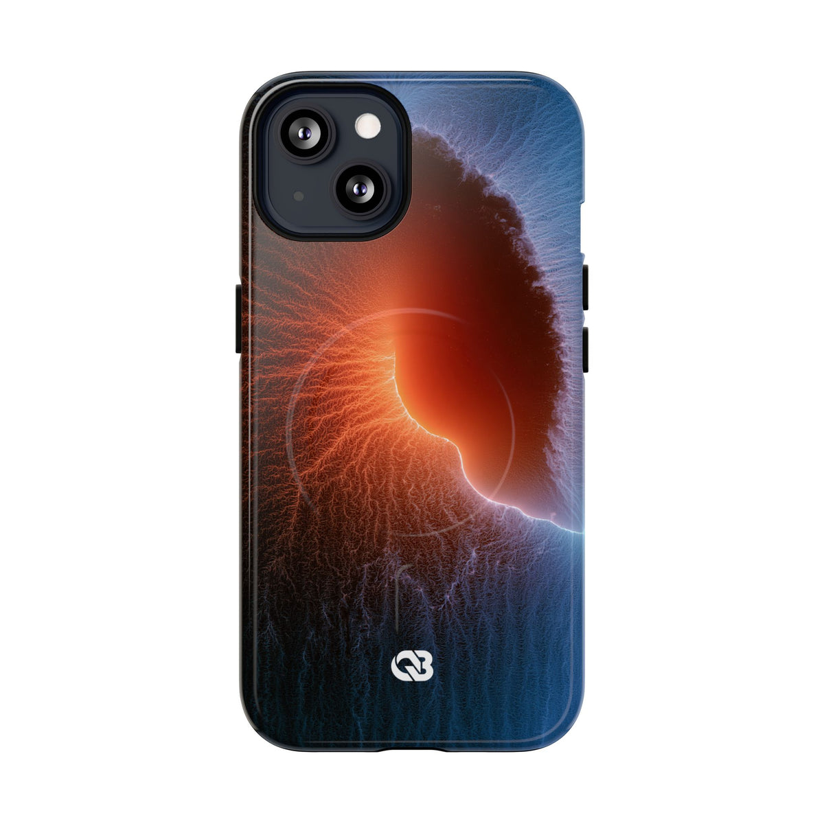 Thermal Aura Pulse · Tough 2.0 Magnetic Phone Case for iPhone · Blue