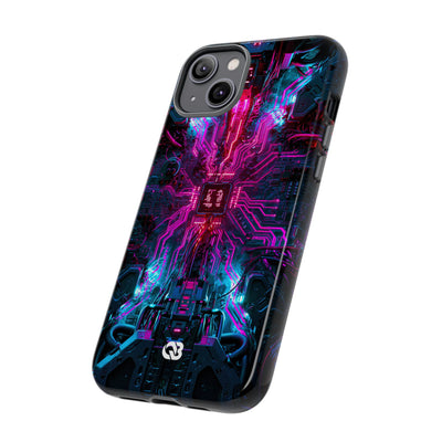 Neural Circuit Core · Tough Phone Case for iPhone · Black