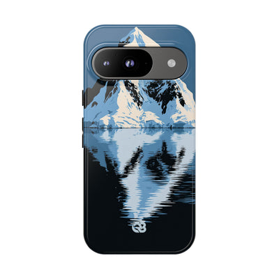 Blue Tough Phone Case for Google Pixel - Arctic Summit Mirror