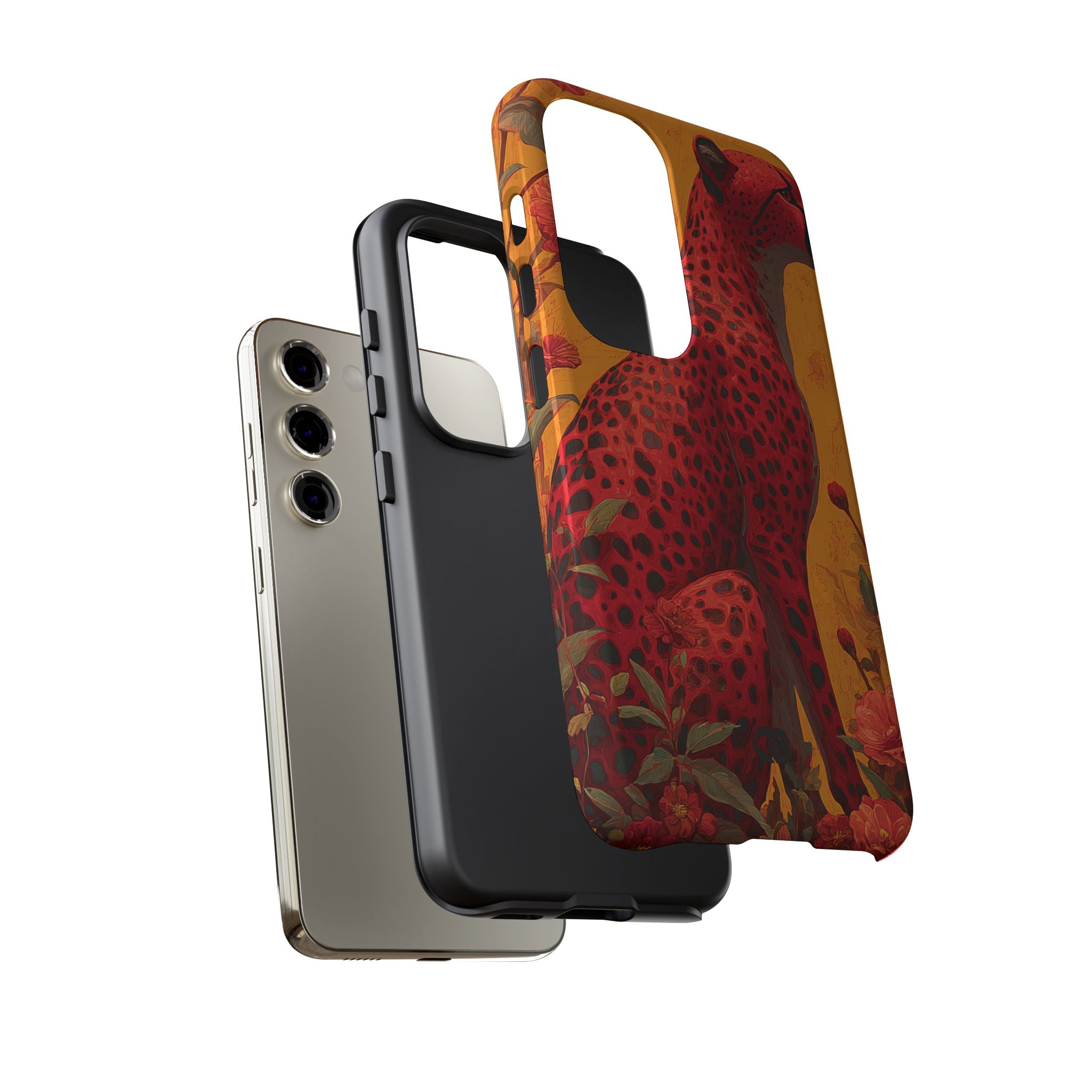 Scarlet Spotted Predator · Tough Phone Case for Samsung