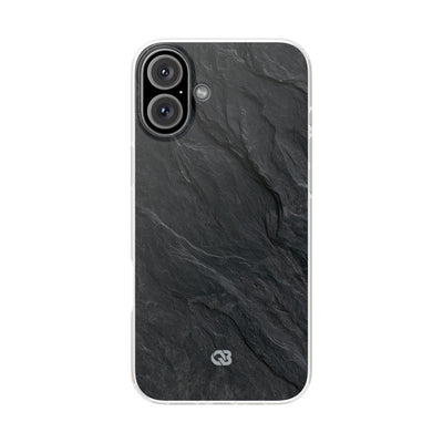Black Lite Phone Case for iPhone - Midnight Slate Ridge