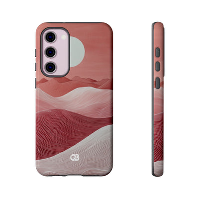 Crimson Dune Horizon · Tough Hoesje voor Samsung