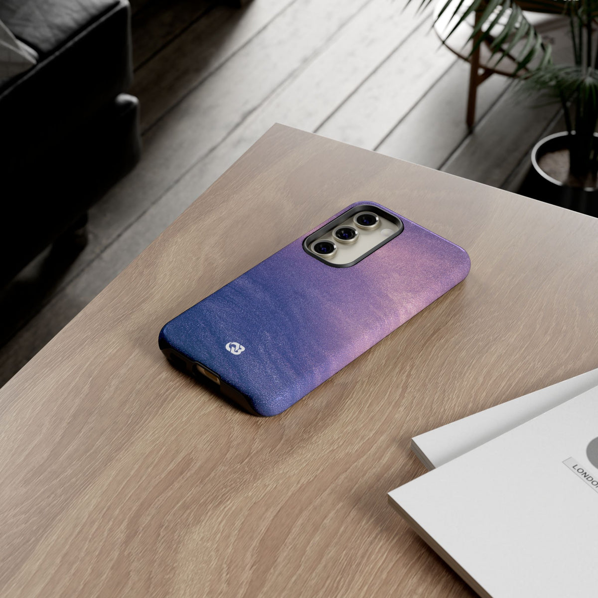 Ethereal Violet Glow · Tough Phone Case for Samsung · Purple