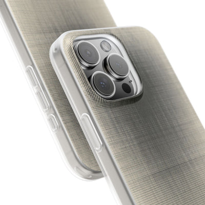 Beige Lite Phone Case for iPhone - Carbon Screen Grid