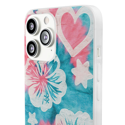 Tropical Hibiscus Bloom · Lite Phone Case for iPhone ·  Teal