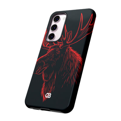 Nordic Elk · Tough Phone Case for Samsung · Black