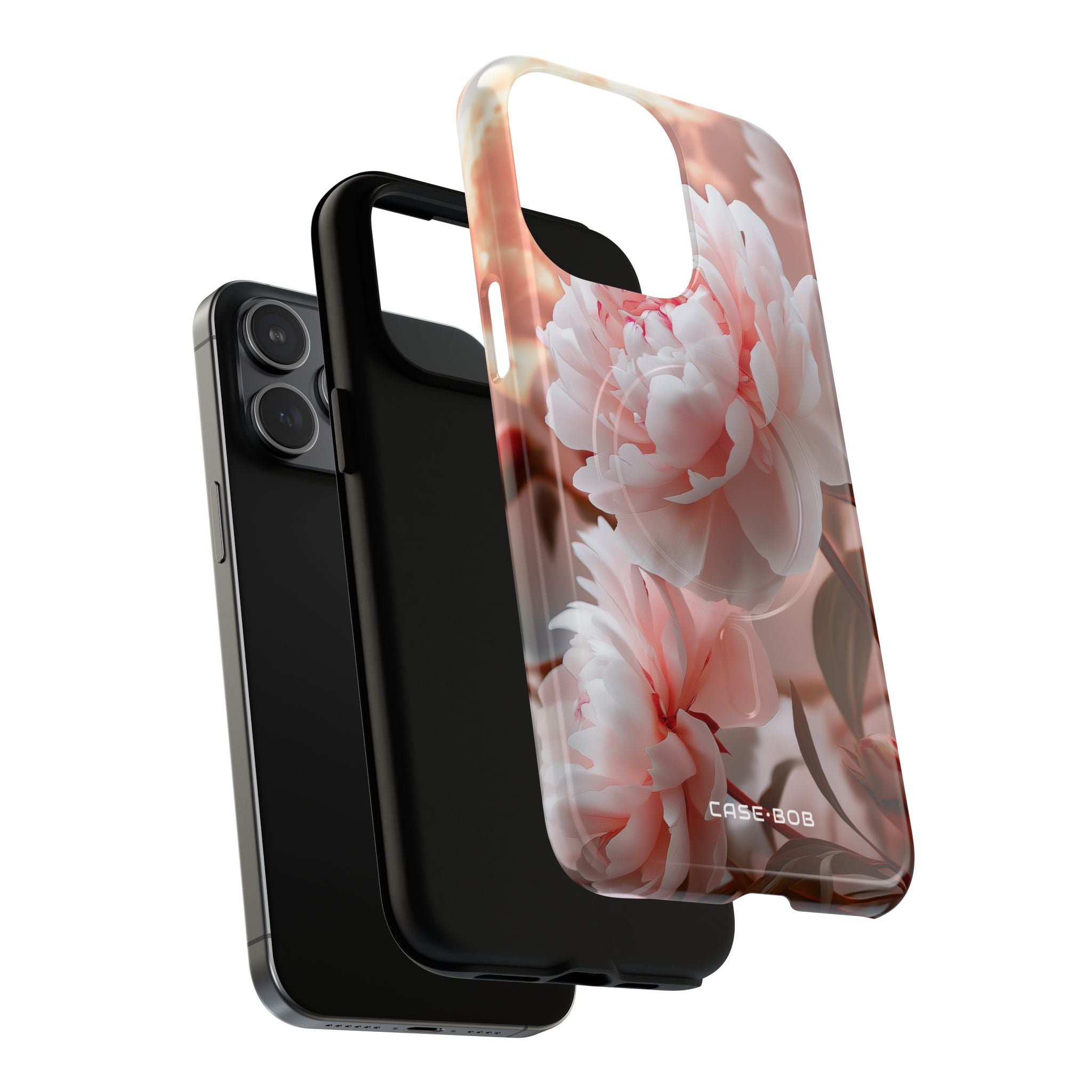 Peony Moonlight iPhone 15 Pro Max Case - Tough+