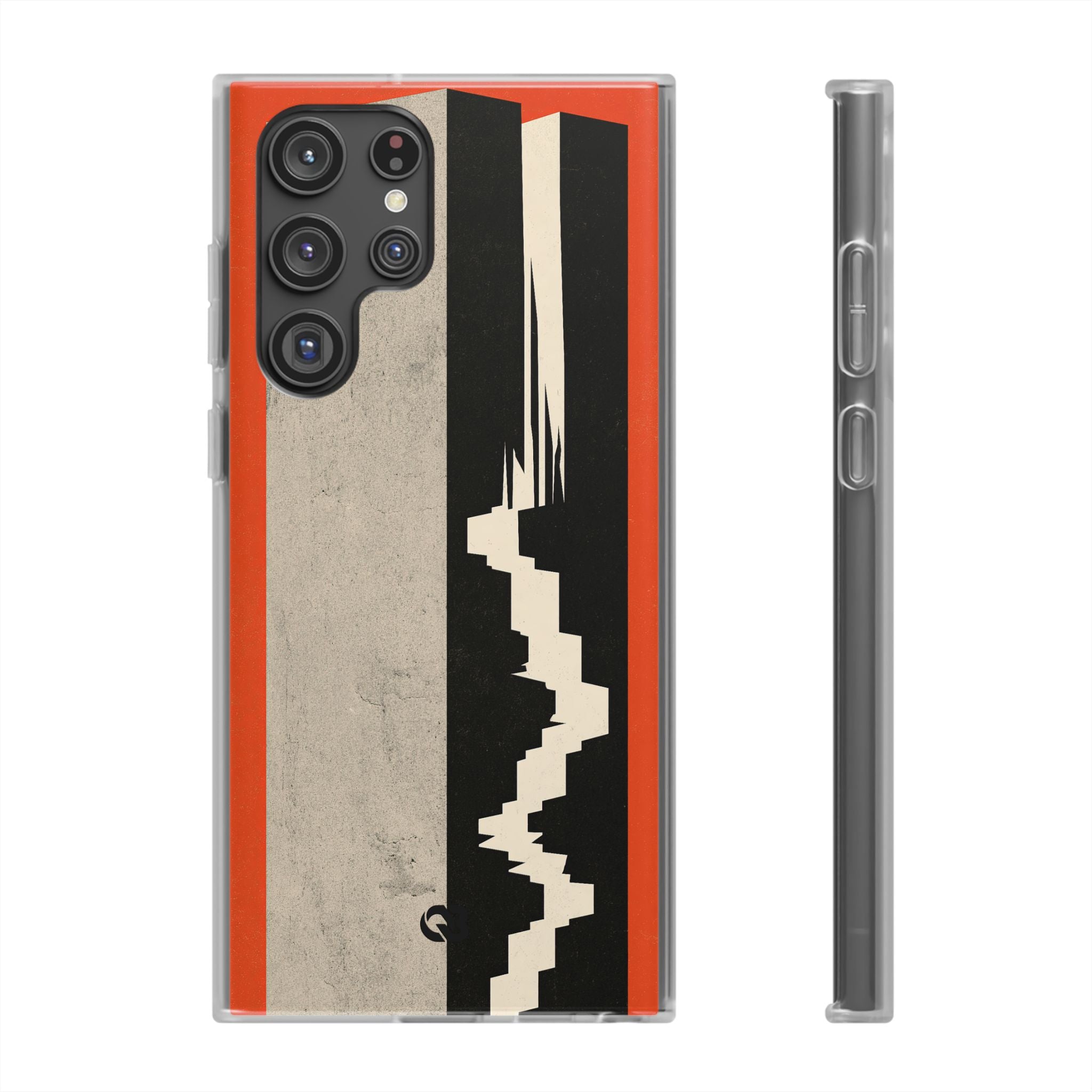 Orange Lite Phone Case for Samsung - Orange Monolith Rift