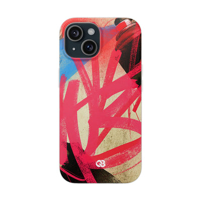 Neon Spray Tag · Lite Phone Case for iPhone ·  Pink