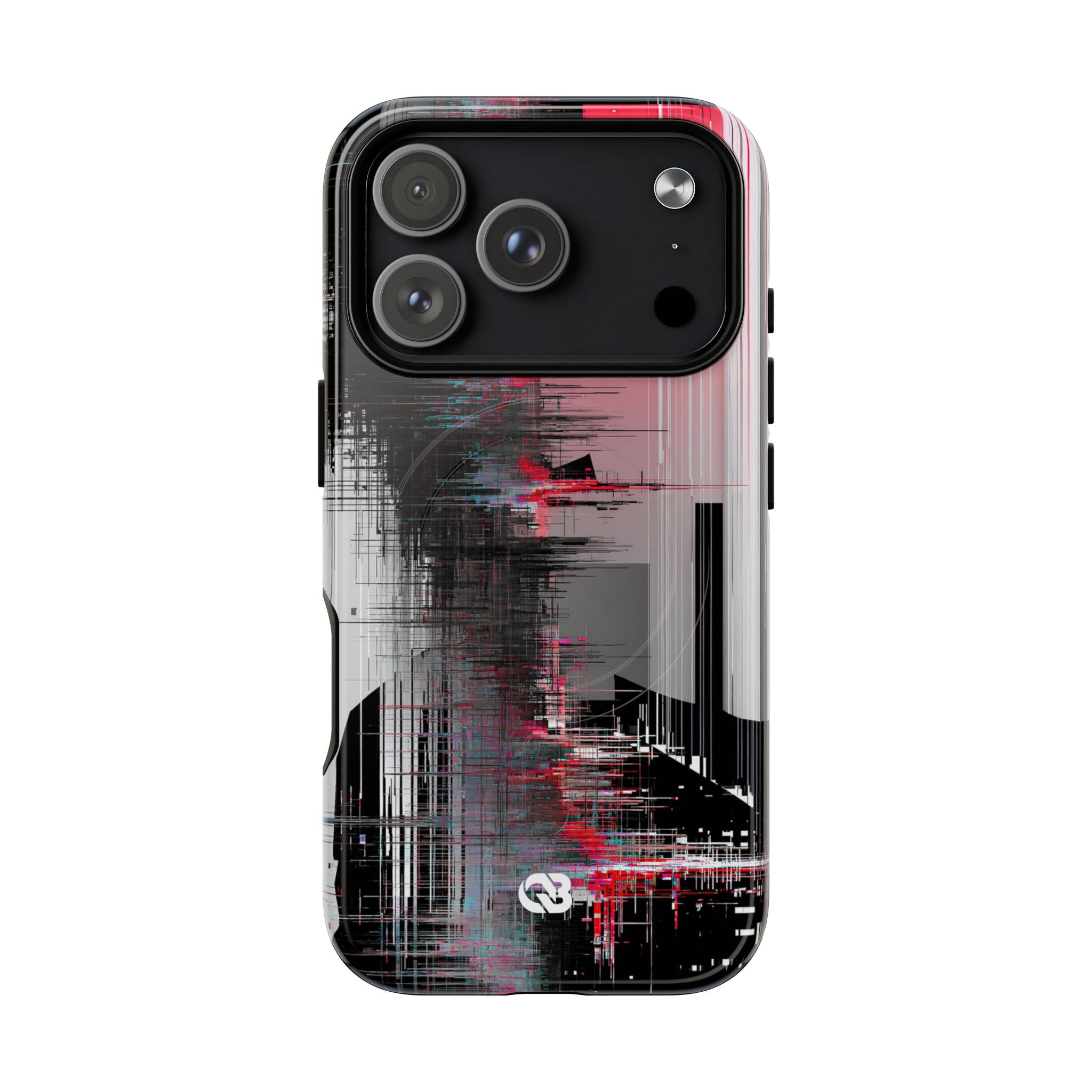 Black Tough 2.0 Magsafe Phone Case for iPhone - Crimson Data Leak