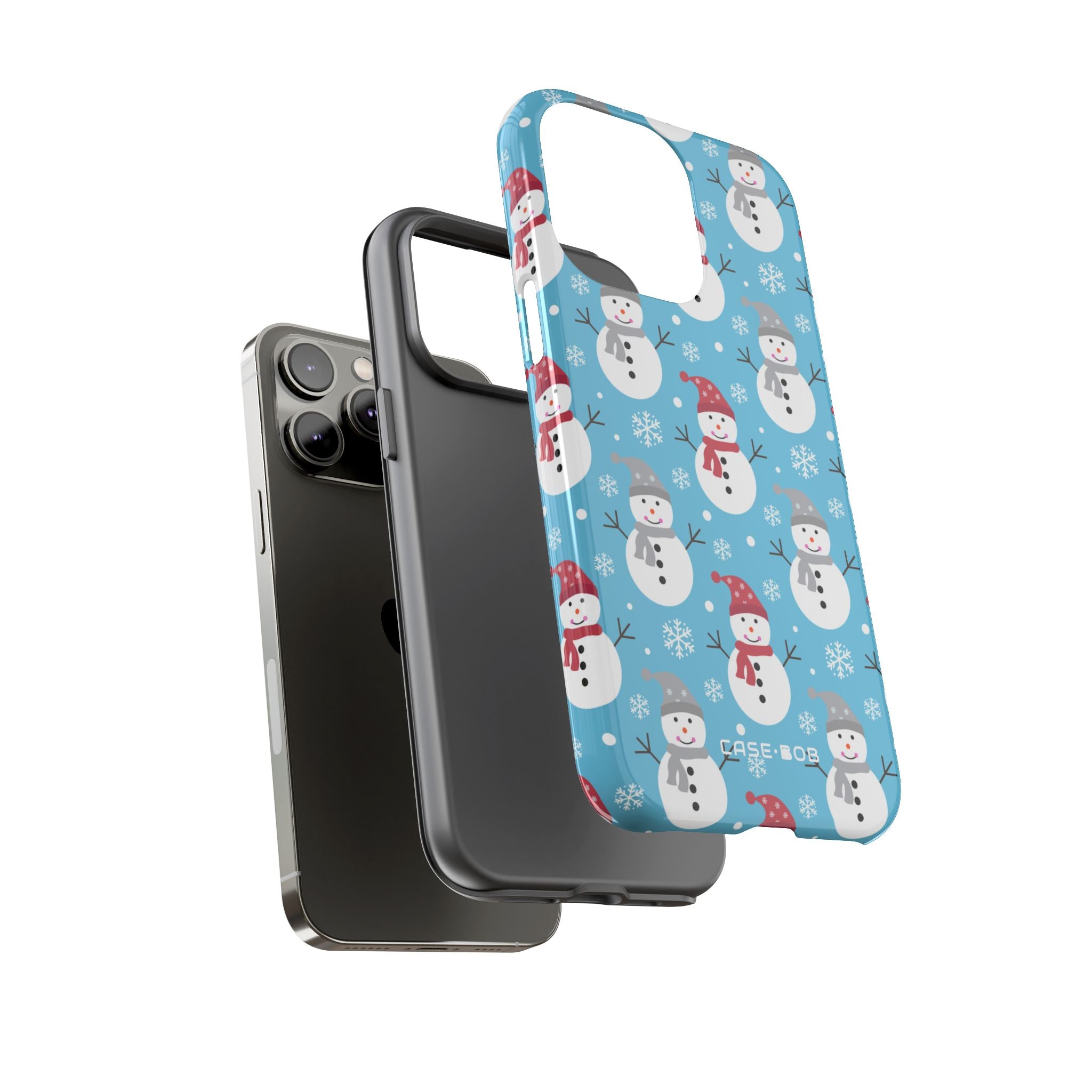 Snowman Parade iPhone 14 Pro Max Case - Tough