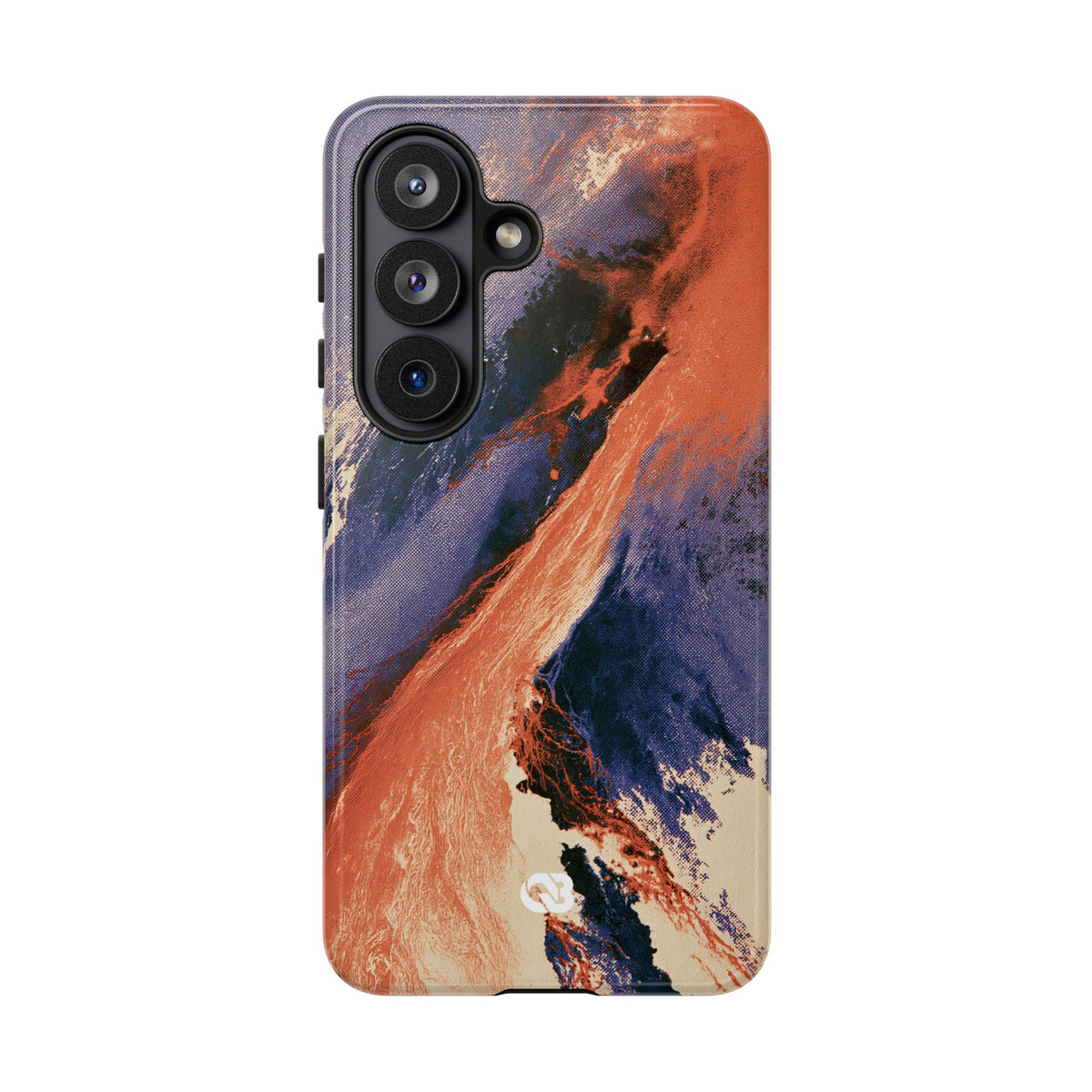 Solar Aura Drift · Tough Phone Case for Samsung · Orange