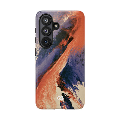 Solar Aura Drift · Tough Phone Case for Samsung · Orange