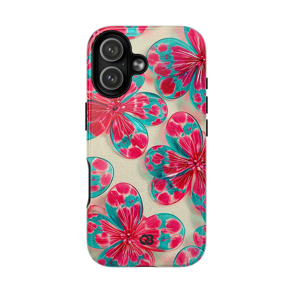 Lucite Jelly Bloom · Tough 2.0 Magnetic Phone Case for iPhone · Pink