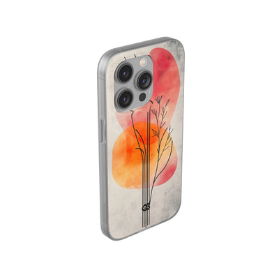 Crimson Bloom Lineage · Soft Phone Case for iPhone
