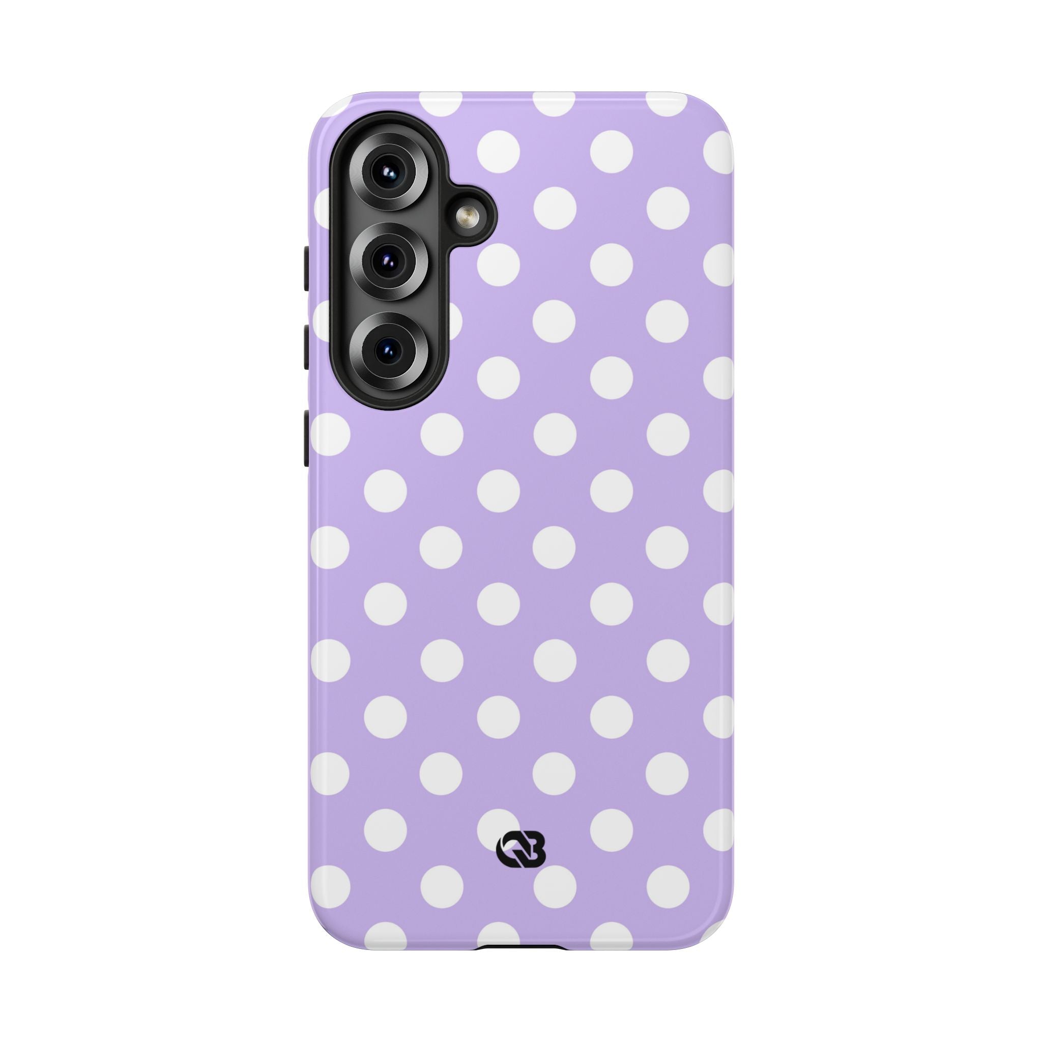 Lavender Polka Grid · Tough Θήκη για Samsung