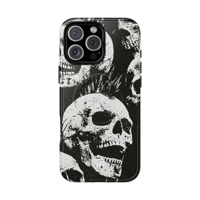 Punk Skull Riot · Tough 2.0 Magnetic Phone Case for iPhone · Black