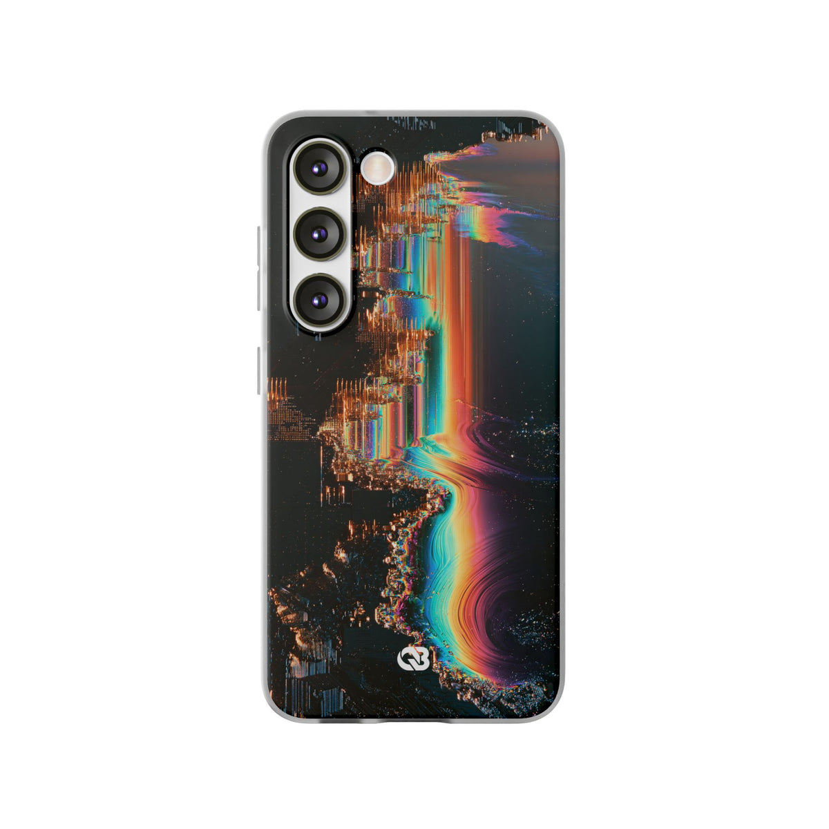 Prismatic Circuit · Lite Phone Case for Samsung · Black