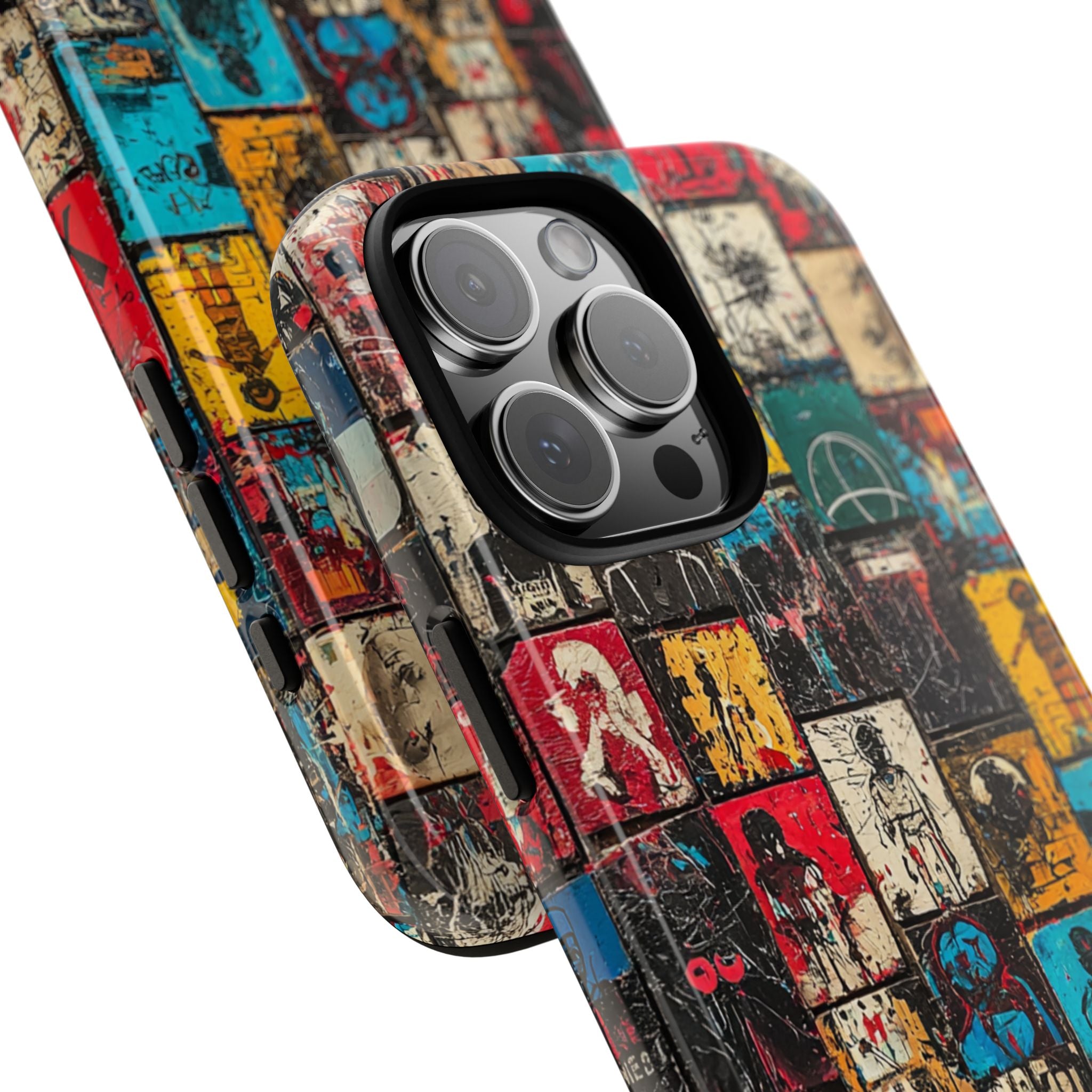 Figured Grid iPhone 16 Pro Max Case - Tough