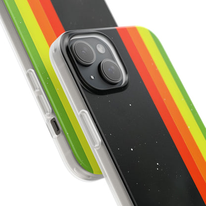 Celestial Stripes iPhone 15 Plus Cover - Soft