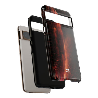 Luminous Monolith · Tough Phone Case for Pixel ·  Black