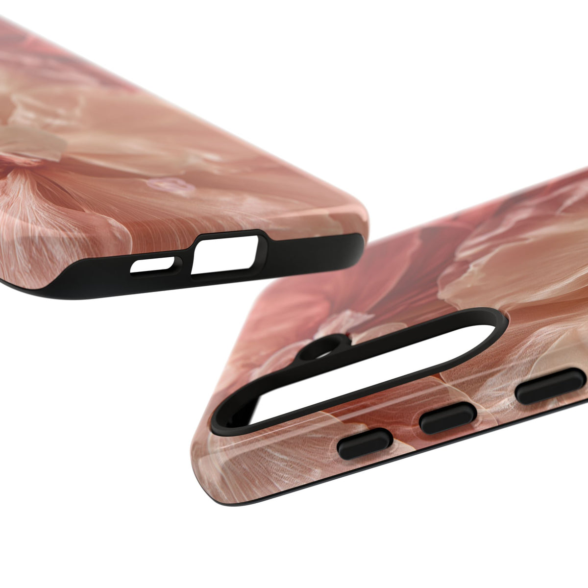 Blush Silk Bloom · Tough Phone Case for Samsung · Pink