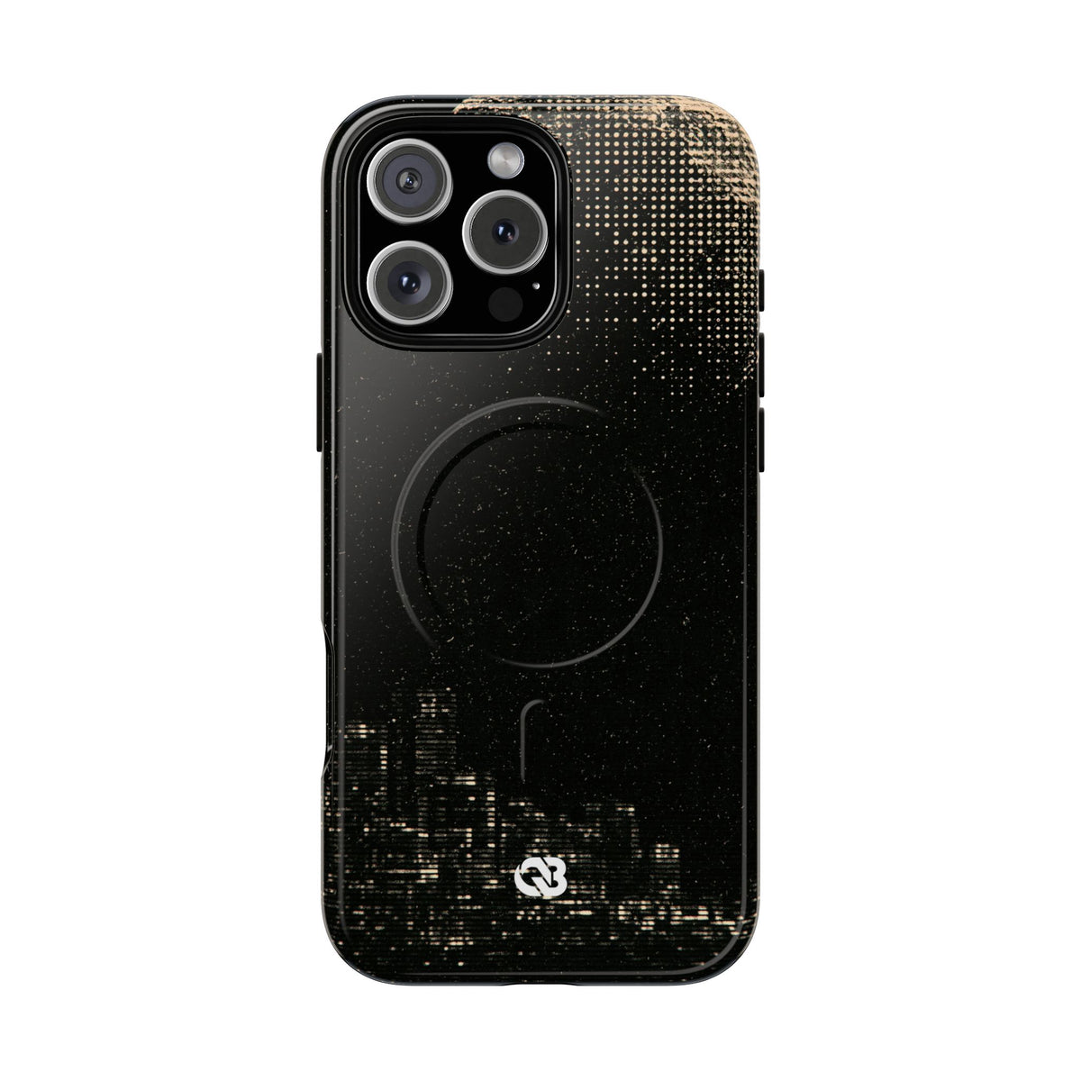 Lunar Metropolis Nocturne · Tough 2.0 Magnetic Phone Case for iPhone · Black