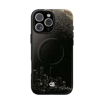 Lunar Metropolis Nocturne · Tough 2.0 Magnetic Phone Case for iPhone · Black