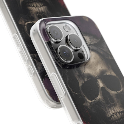 Gothic Skull Crown iPhone 16 Pro Case - Soft