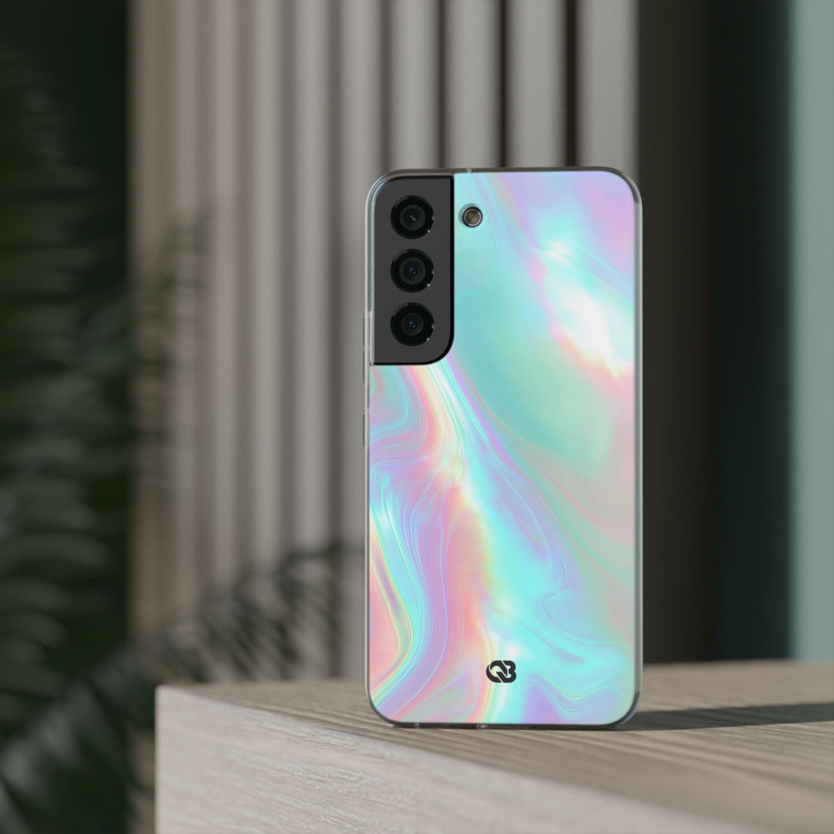Prismatic Liquid Light · Lite Phone Case for Samsung · Teal