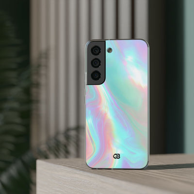 Prismatic Liquid Light · Lite Phone Case for Samsung · Teal