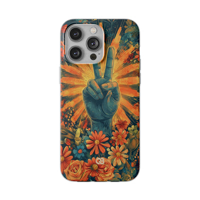 Radiant Peace Bloom · Soft Phone Case for iPhone