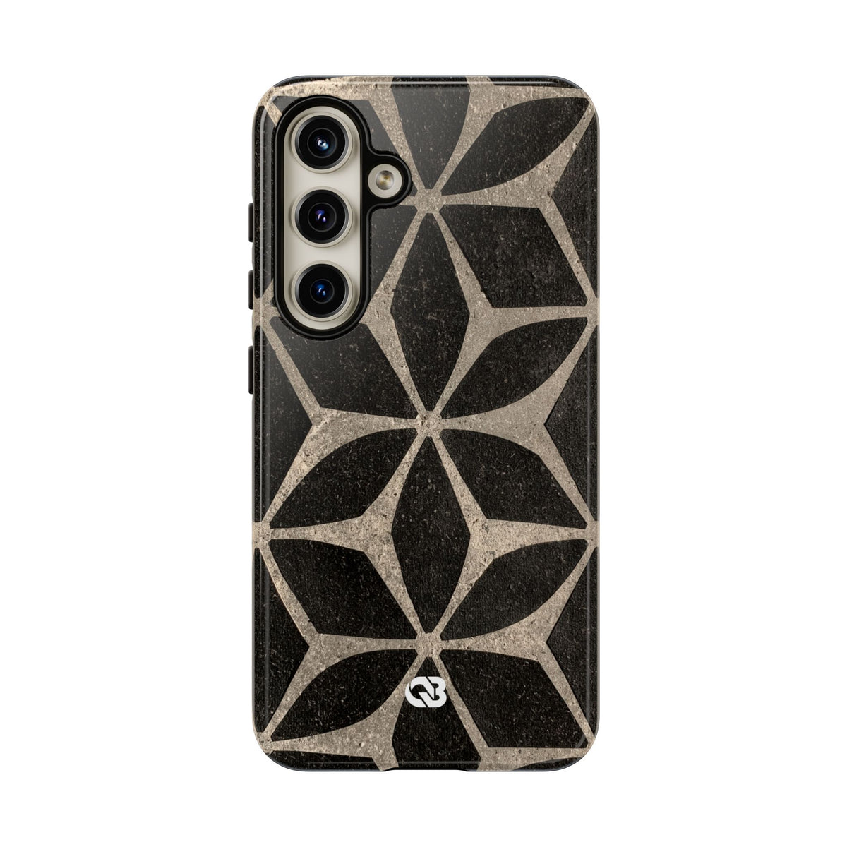 Concrete Mosaic Star · Tough Phone Case for Samsung · Black