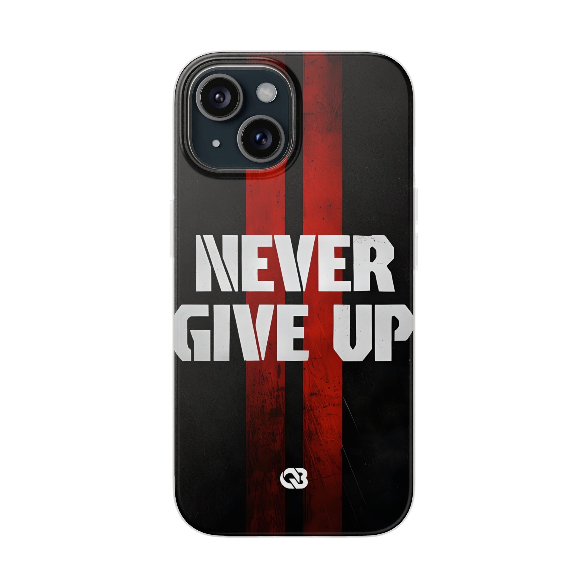 Crimson Grit Resolve · Soft Custodia per iPhone