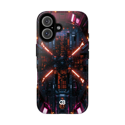 Cybernetic Reactor Core · Tough Phone Case for iPhone · Black