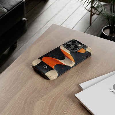 Orange Grit Twist · Tough Phone Case for iPhone
