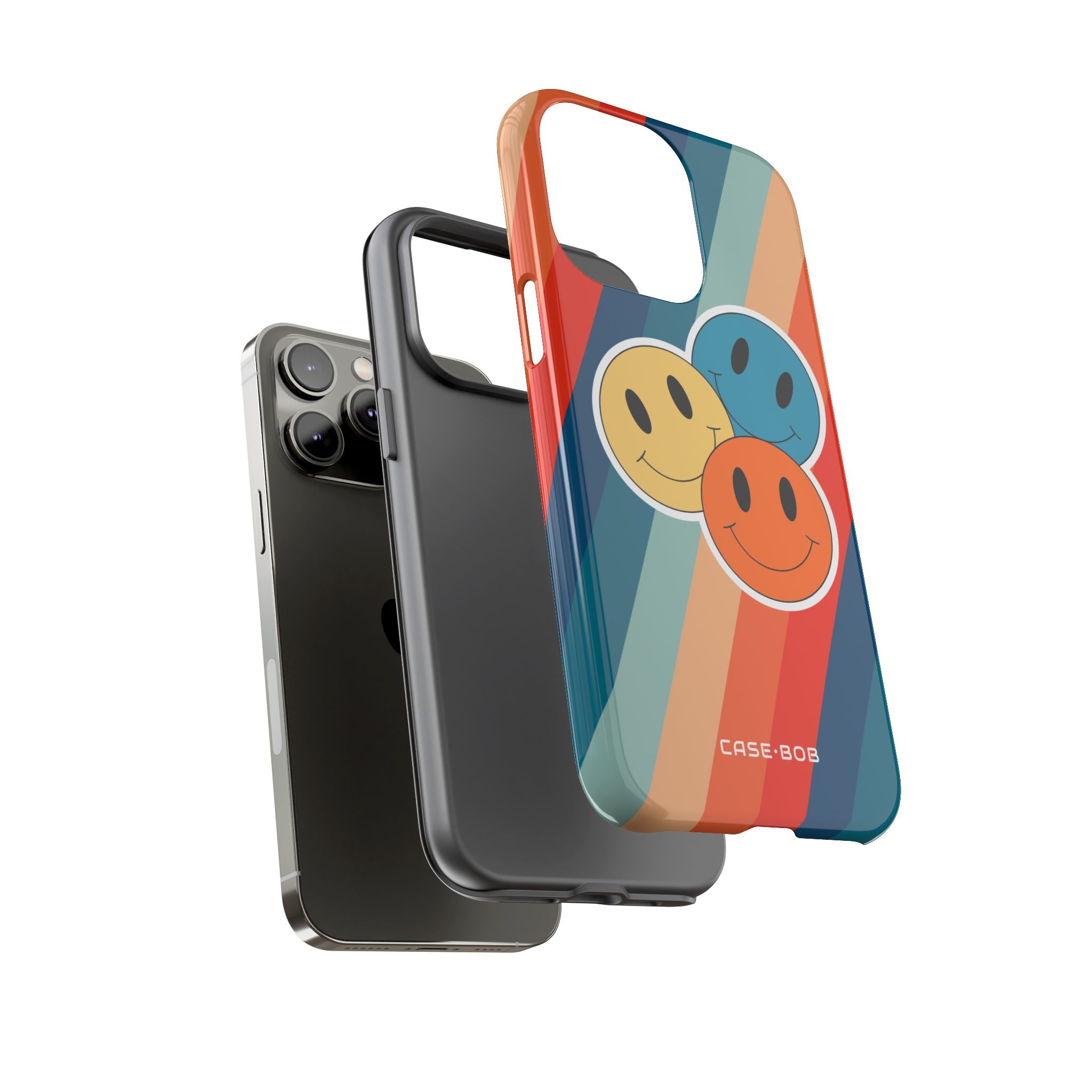 Triple Smile Breeze iPhone 14 Pro Max Case - Tough