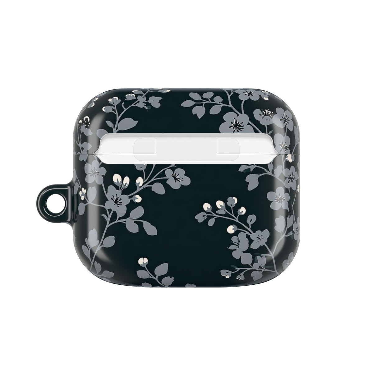 Nocturne Blossom Branch · Hard Case for AirPods & AirPods Pro · Black