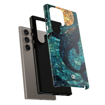 Stained Moon Whale · Tough Phone Case for Samsung