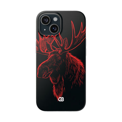 Nordic Elk · Lite Phone Case for iPhone ·  Black