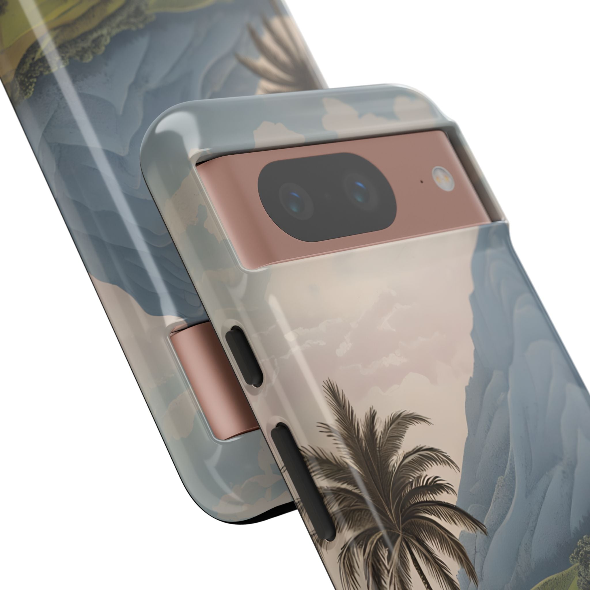 Verdant Blue Summit · Tough Custodia per Google Pixel