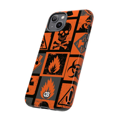 Urban Hazard · Tough Phone Case for iPhone · Orange