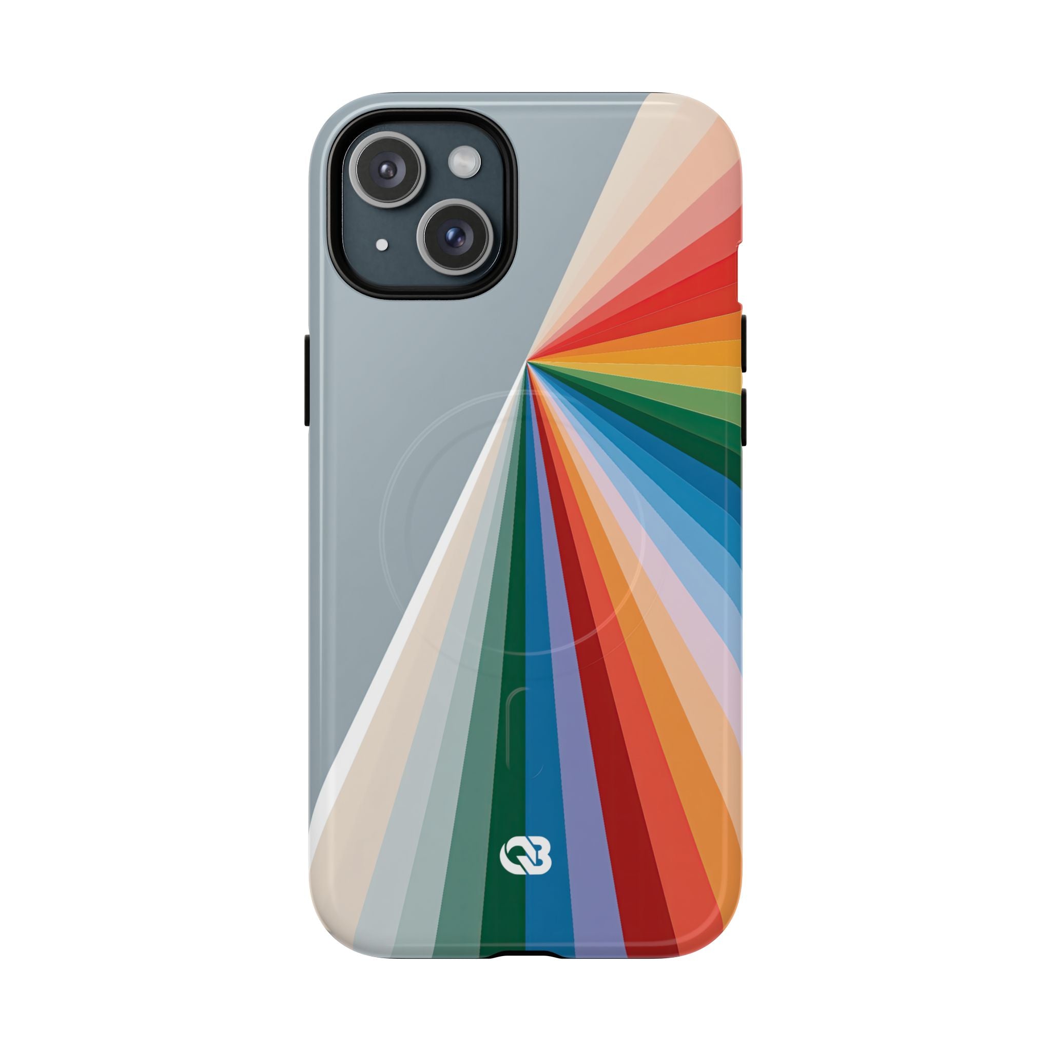 Grey Tough 2.0 Magsafe Phone Case for iPhone - Slate Prism Burst