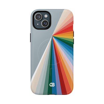 Grey Tough 2.0 Magsafe Phone Case for iPhone - Slate Prism Burst