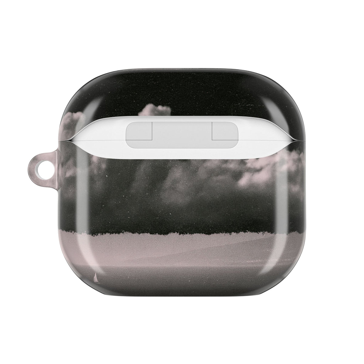 Crimson Horizon · Hard Case for AirPods & AirPods Pro · Black