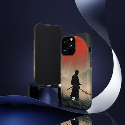 Crimson Moon Ronin · Tough Phone Case for iPhone · Red