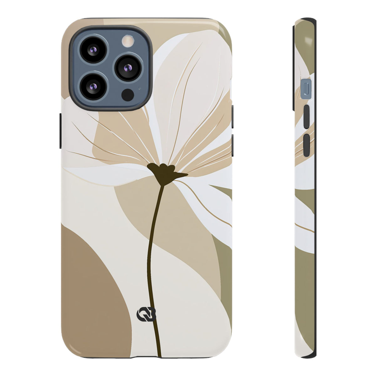 Soft Petal Bloom · Tough Phone Case for iPhone · Beige