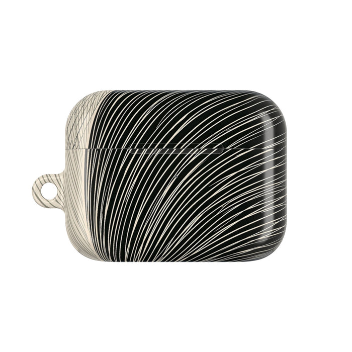 Minimal Frond Study · Hard Case for AirPods & AirPods Pro · Black